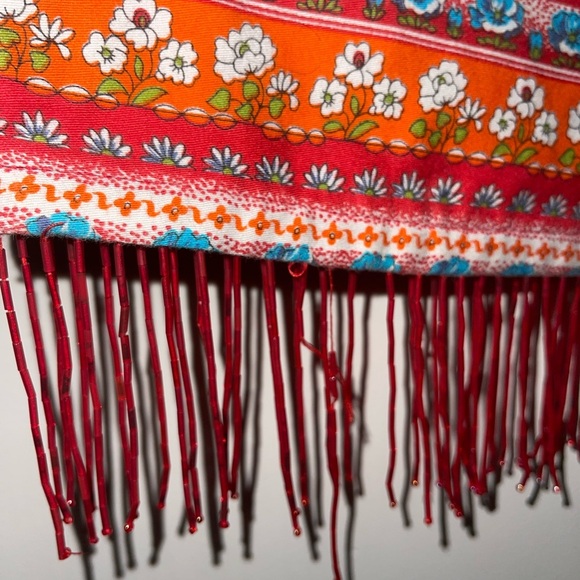 Calvin Klein boho Beaded Cropped Jeans - Picture 6 of 9